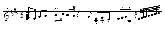 Sonata No. 15 in E major, mvmt. 1 (Hob. XVI:13), UE III:22.1 - staff notation