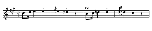 Sonata No. 45 in A major, mvmt. 3, Theme (Hob. XVI:30), UE I:6.3a - staff notation