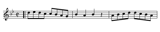 SONG OF A FINLANDISH PEASANT GIRL - staff notation