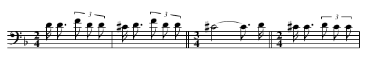 Song of the Badger Society (a) - staff notation