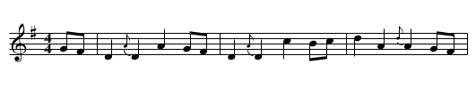 Song of the Chanter, The - staff notation