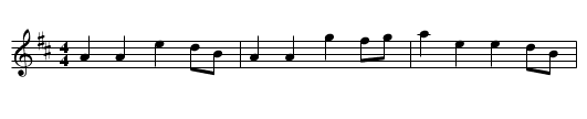Song of the Chanter, The - staff notation