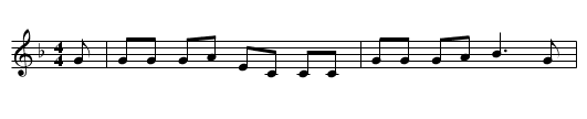 Song of the Fish-Gutters - staff notation