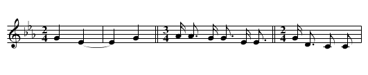 Song of the Fox Society (b) - staff notation