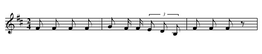 Song of the Moccasin Game (a) - staff notation