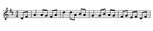 Sonny Brogan's Mazurka - staff notation