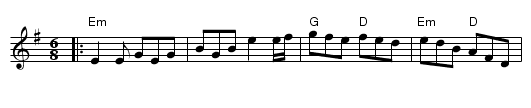 Sons Of Jubal, The - staff notation