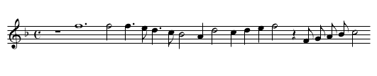 Sopra la battaglia - staff notation