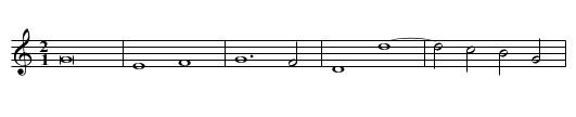 Soubz les branches / En la rous&eacute;e / Jolis mois - staff notation