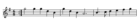 Soulton Jigg - staff notation