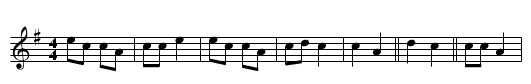 Sound Off! (Duckworth Chant) - staff notation
