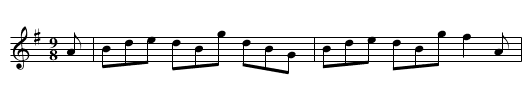 Souters of Selkirk - staff notation