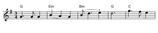 South Georgia Whaling Song - staff notation