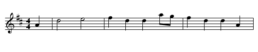Southwark Grenadiers trumpet tune, The - staff notation