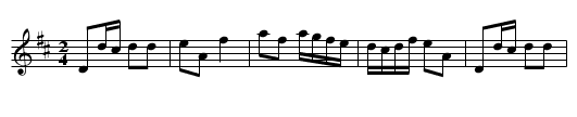 Spa, The - staff notation