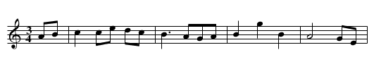 Spailpín! rúin! - staff notation