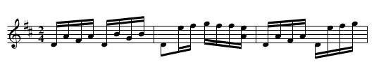 Spanish Dance. ASH.08 - staff notation