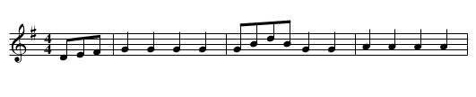Spanish Scotish [sic]--1st Figure - staff notation