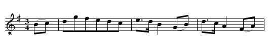 Spanish Waltz - staff notation