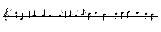 Speedwell - staff notation