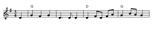 Spikens vals - staff notation