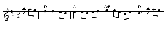 Spjellstugguvalsen - staff notation