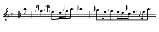 Sporting Jamie - staff notation