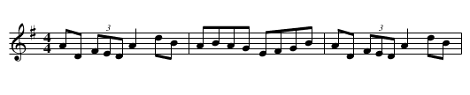 Sporting Nell - staff notation