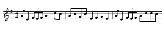 Sporting Nell - staff notation