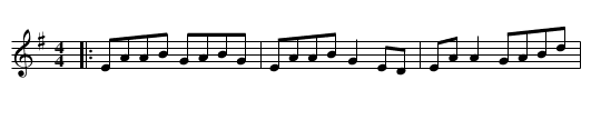 Sporting Paddy - staff notation