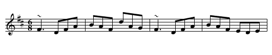 Spot the Wallop - staff notation