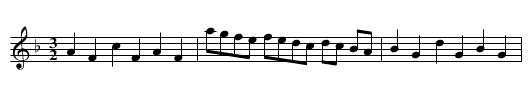 Spotland Hornpipe - staff notation