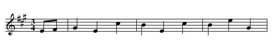 Spring, A Rural Song - by Mr Pressewood? . SenH.043 - staff notation