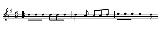 Squirrel In The Tree - staff notation