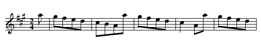 St. Bride's Bells - staff notation