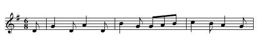 St. George's Day - staff notation