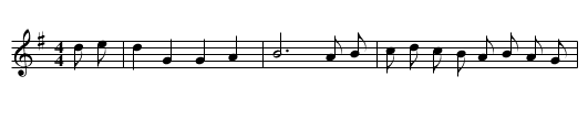 St. Katherine's - staff notation