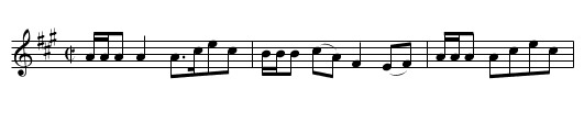 St. Kilda Wedding, The - staff notation