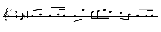 St. Mary's Polka - staff notation