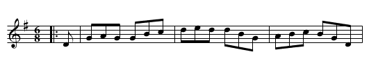 St. Patrick's Day - staff notation