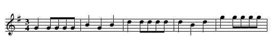 Stable Call,The. GS.062 - staff notation