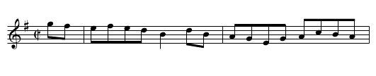 Stack of Barley, The - staff notation