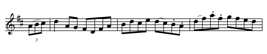 STACY'S HORNPIPE - staff notation