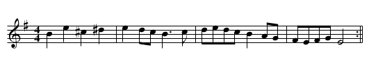 Staines Morris - staff notation