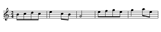 Stala nam sie nowina, pani pana zabila - staff notation