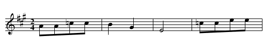 Stala sie nam nowina, pani pana zabila - staff notation