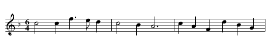 St.Albans. WCD3/1.118 - staff notation