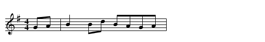 Stan Rogers - staff notation