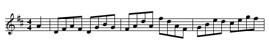 Standard HP - staff notation