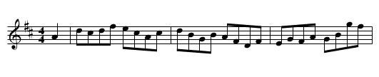 Standing Abbey HP - staff notation